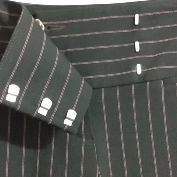 INC INTERNATIONAL CONCEPTS NWT BROWN & PINK STRIPE WIDE LEG PANTS SIZE 4 - Picture 5 of 12